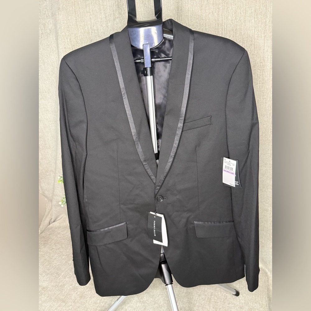 🖤 Perry Ellis Slim Fit Tuxedo Jacket – Men’s 42 Long – New With Tags